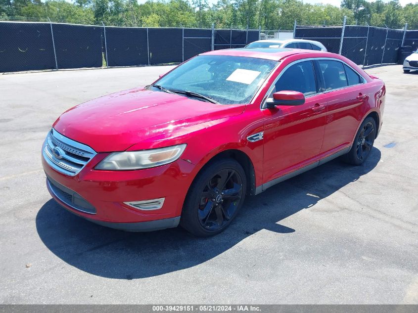 2010 Ford Taurus Sho VIN: 1FAHP2KT1AG110443 Lot: 39429151