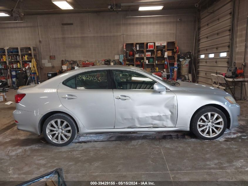 2007 Lexus Is 250 250 VIN: JTHCK262375009038 Lot: 39429155