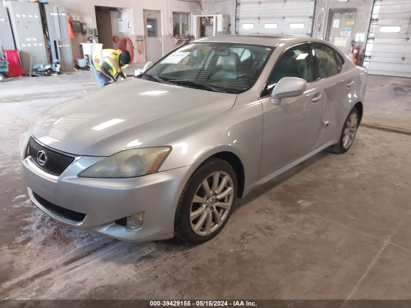 2007 Lexus Is 250 250 VIN: JTHCK262375009038 Lot: 39429155