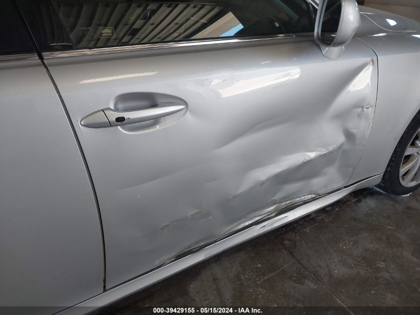 2007 Lexus Is 250 250 VIN: JTHCK262375009038 Lot: 39429155