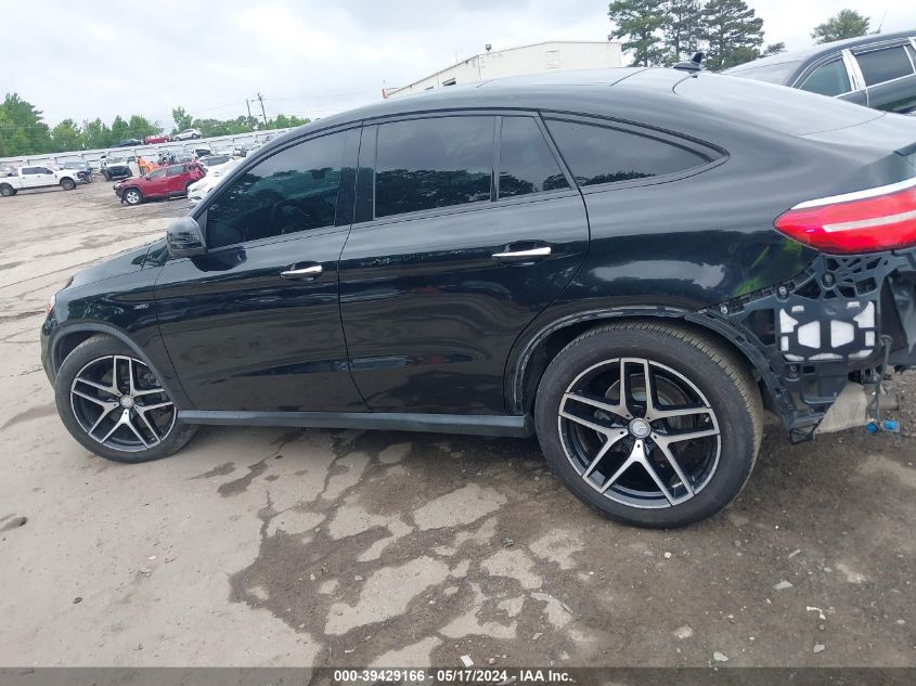 2016 Mercedes-Benz Gle 450 Amg Coupe 4Matic VIN: 4JGED6EB6GA020910 Lot: 39429166