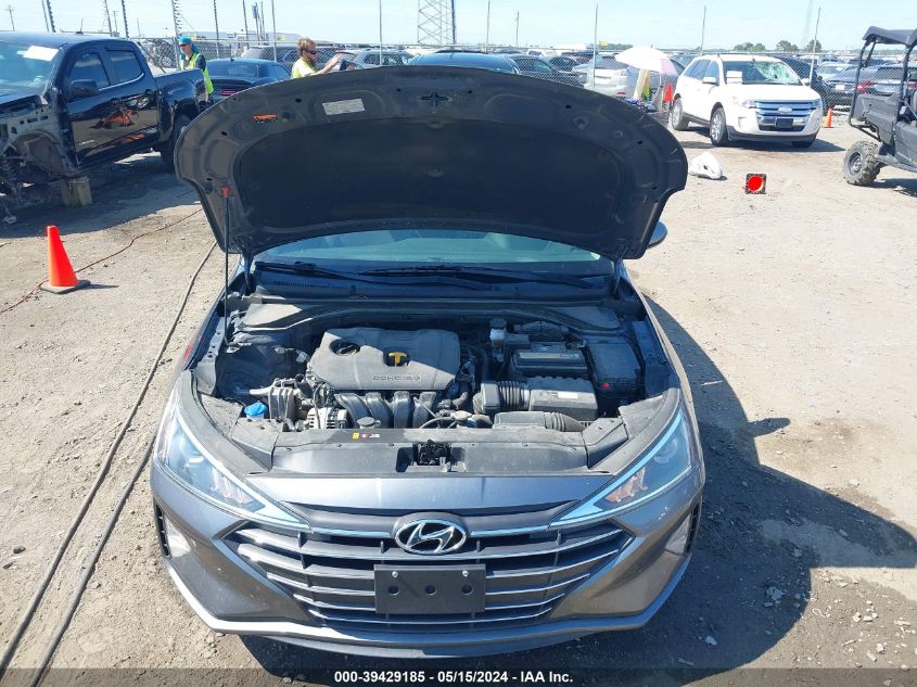 2019 Hyundai Elantra Sel VIN: 5NPD84LFXKH424356 Lot: 39429185