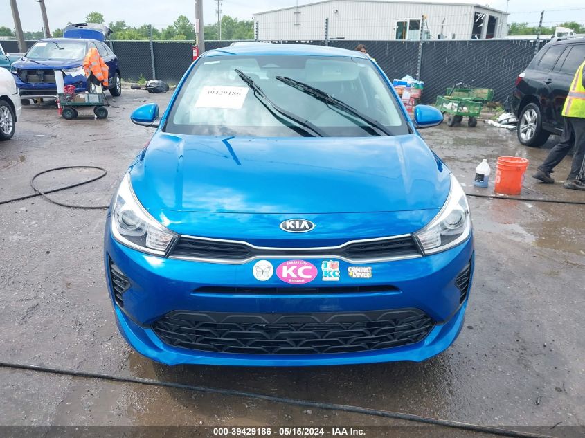2021 Kia Rio S VIN: 3KPA24AD2ME376736 Lot: 39429186