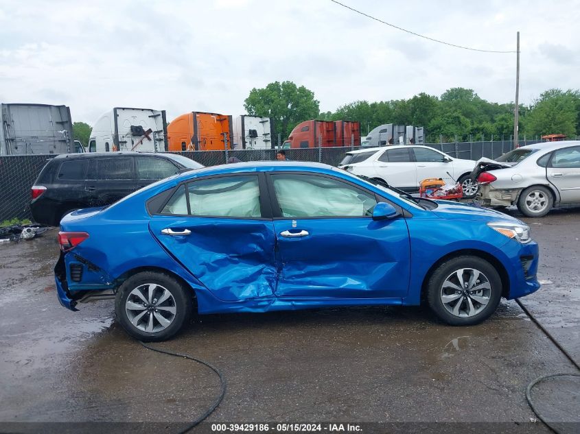 2021 Kia Rio S VIN: 3KPA24AD2ME376736 Lot: 39429186