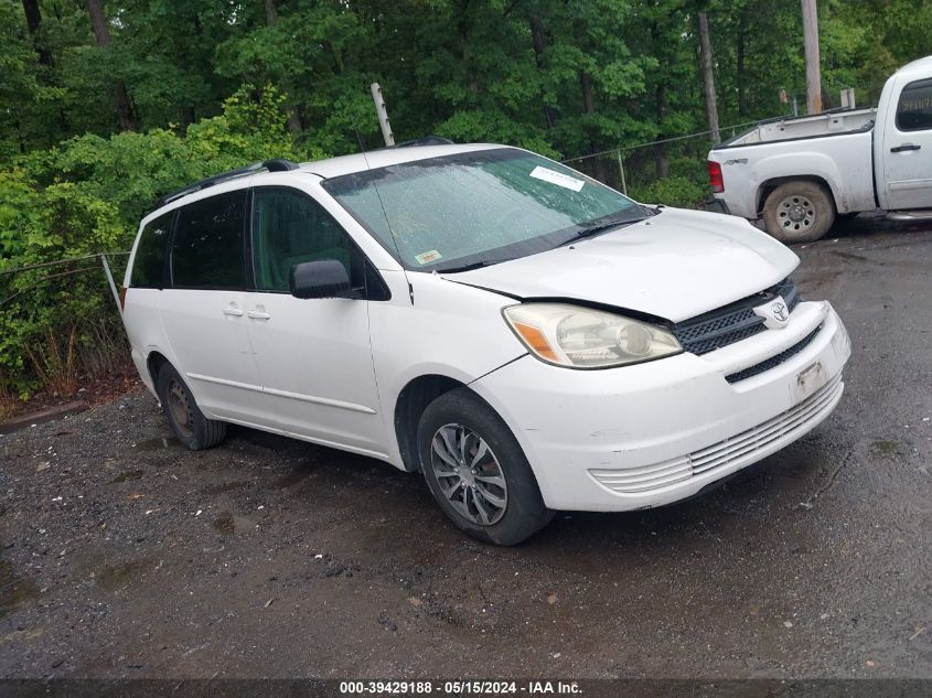 2004 Toyota Sienna Le VIN: 5TDZA23C34S191180 Lot: 39429188