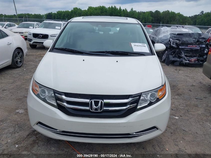 2015 Honda Odyssey Ex-L VIN: 5FNRL5H61FB118587 Lot: 39429190