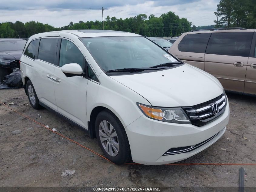 2015 Honda Odyssey Ex-L VIN: 5FNRL5H61FB118587 Lot: 39429190