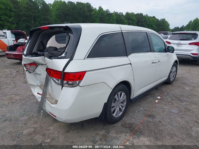 2015 Honda Odyssey Ex-L VIN: 5FNRL5H61FB118587 Lot: 39429190