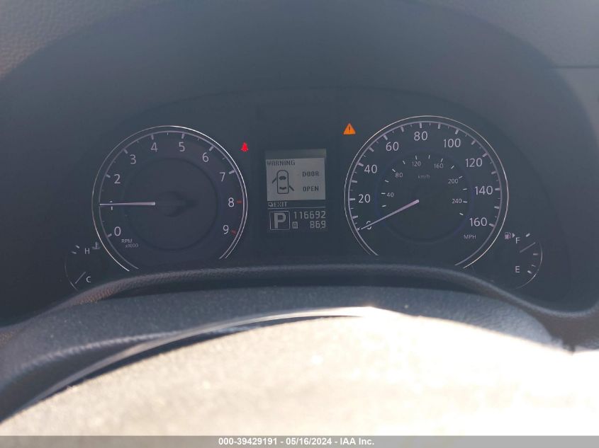 2011 Infiniti G37 Journey VIN: JN1CV6AP0BM502907 Lot: 39429191