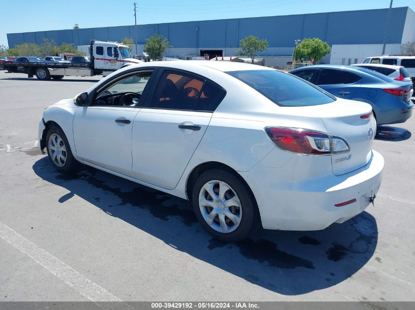 2013 MAZDA MAZDA3 I SV - JM1BL1TF2D1783313