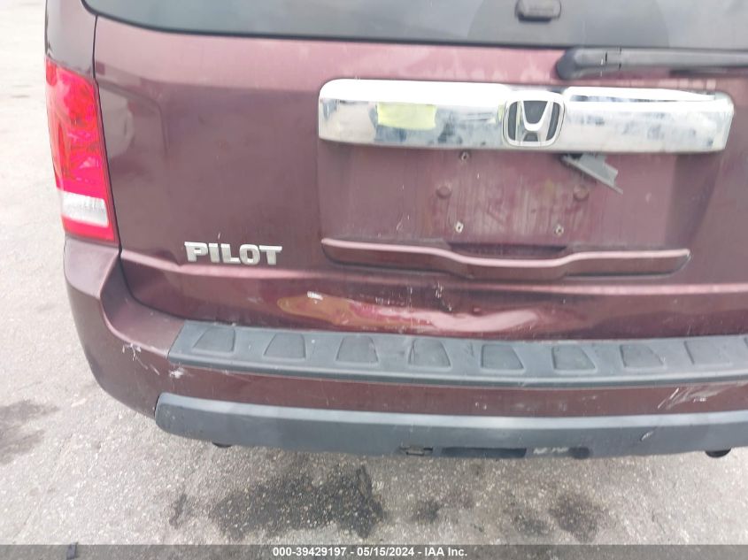 2011 Honda Pilot Lx VIN: 5FNYF3H25BB016160 Lot: 39429197