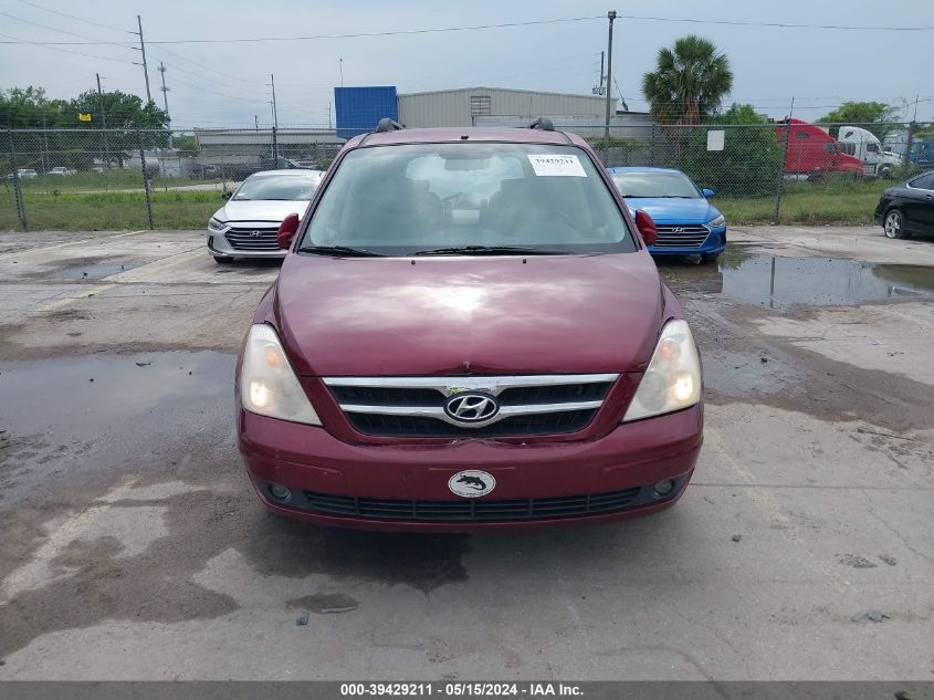 2008 Hyundai Entourage Gls/Limited VIN: KNDMC233986050611 Lot: 39429211