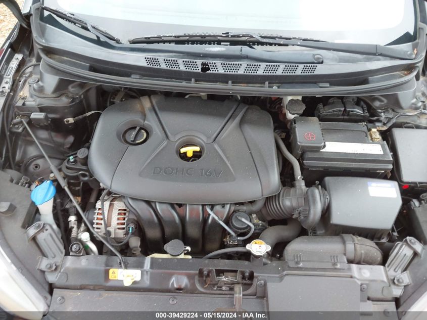 2014 Hyundai Elantra Se VIN: KMHDH4AE6EU088592 Lot: 39429224