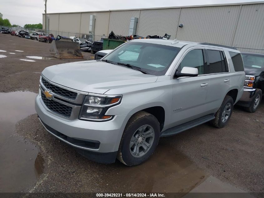 2019 Chevrolet Tahoe Ls VIN: 1GNSKAEC1KR344924 Lot: 39429231