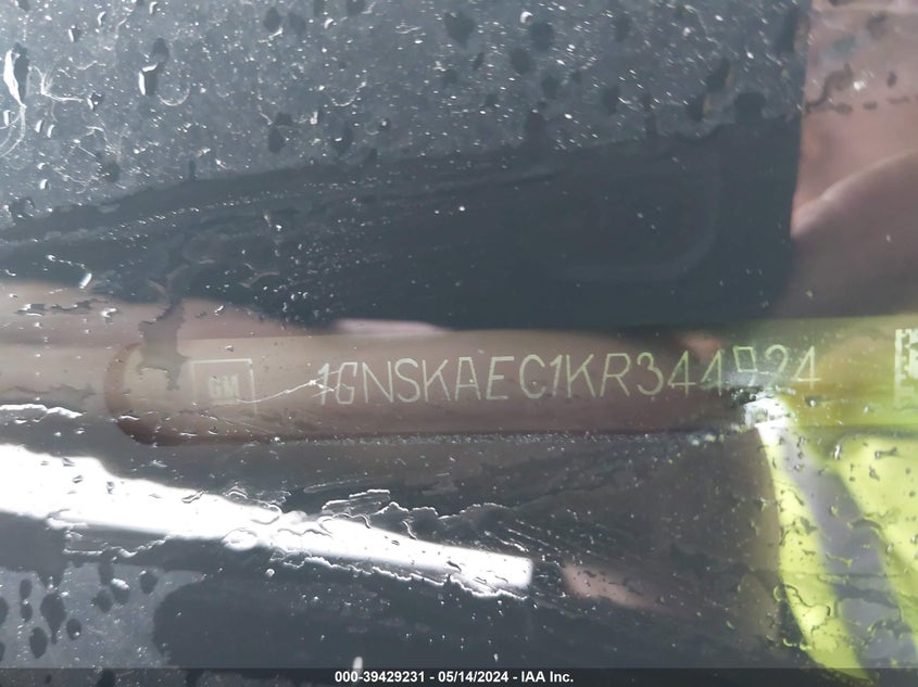 2019 CHEVROLET TAHOE LS - 1GNSKAEC1KR344924