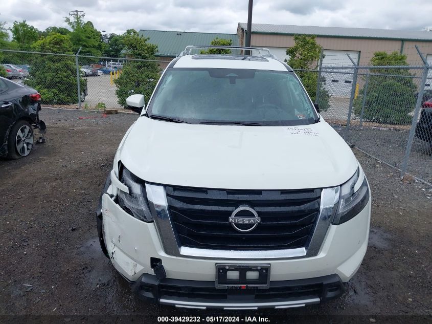 2023 Nissan Pathfinder Sl 4Wd VIN: 5N1DR3CD8PC259346 Lot: 39429232