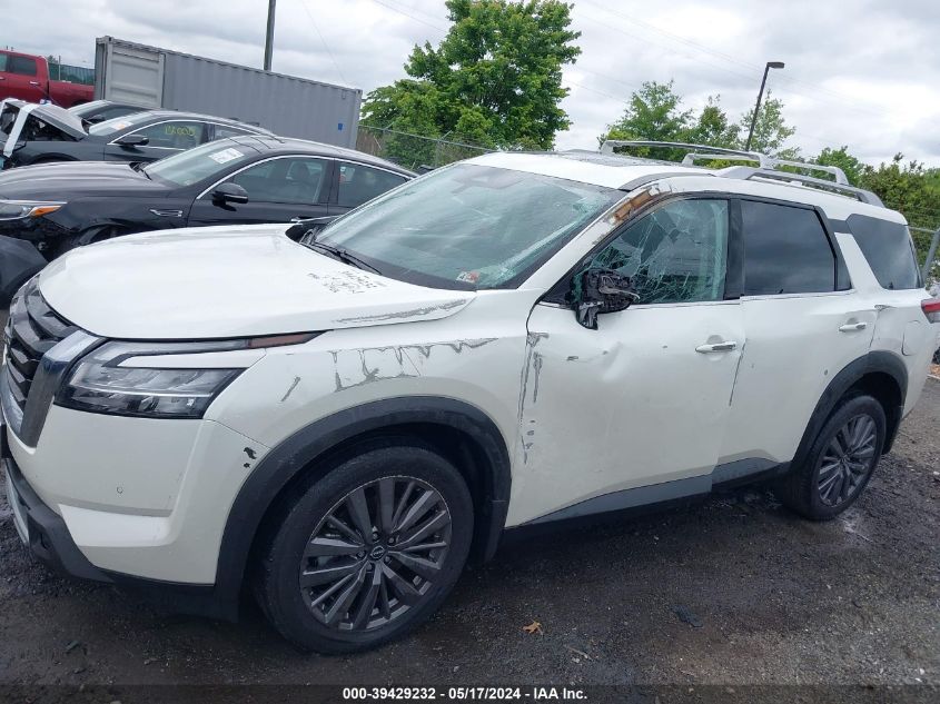 2023 Nissan Pathfinder Sl 4Wd VIN: 5N1DR3CD8PC259346 Lot: 39429232