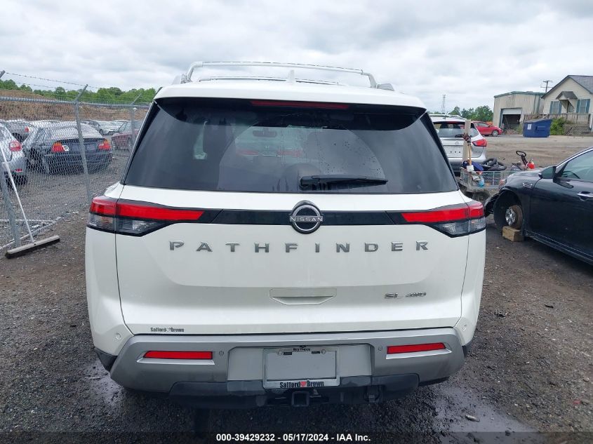2023 Nissan Pathfinder Sl 4Wd VIN: 5N1DR3CD8PC259346 Lot: 39429232