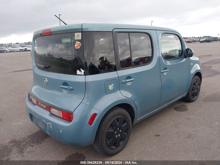 2010 Nissan Cube S/Sl/Krom VIN: JN8AZ2KR4AT162106 Lot: 39429239