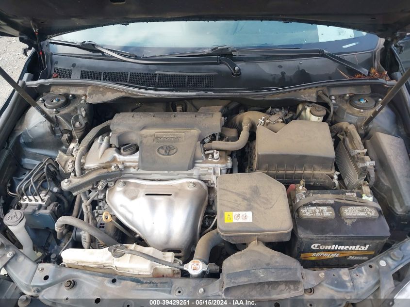 2017 TOYOTA CAMRY SE - 4T1BF1FK2HU377970