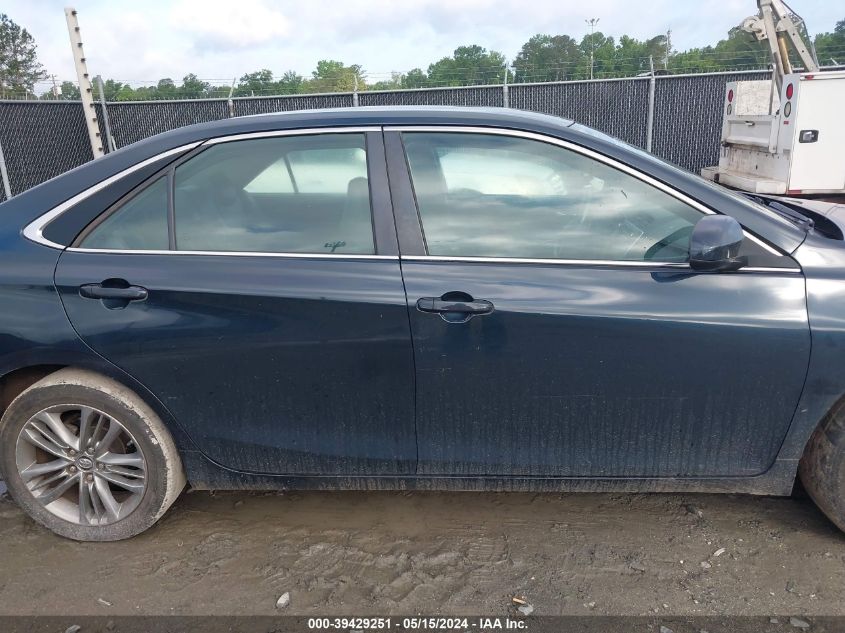 2017 TOYOTA CAMRY SE - 4T1BF1FK2HU377970