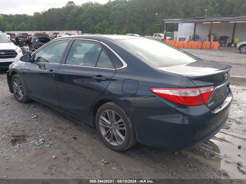 2017 TOYOTA CAMRY SE - 4T1BF1FK2HU377970
