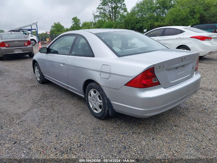 2002 Honda Civic Lx VIN: 1HGEM22592L106948 Lot: 39429258