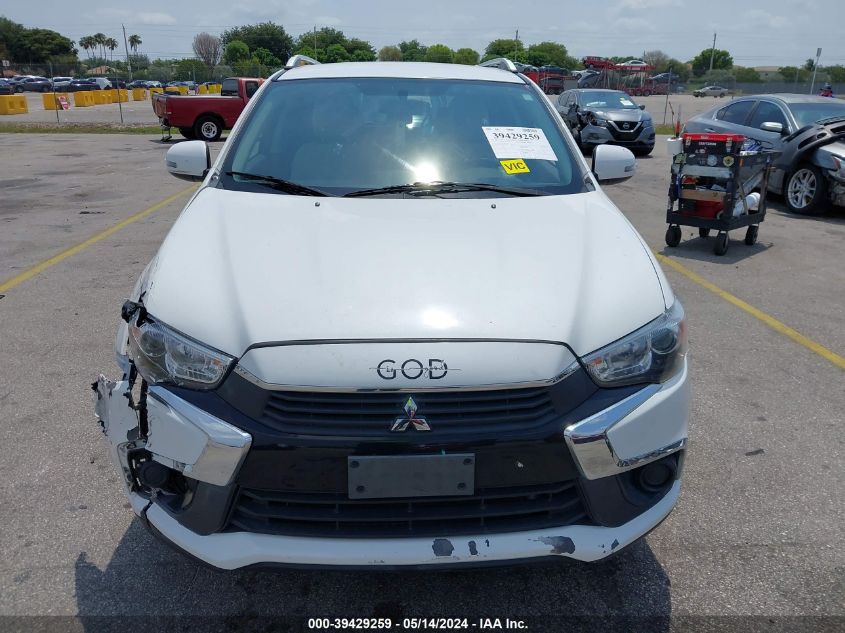 2017 Mitsubishi Outlander Sport 2.0 Es VIN: JA4AP3AU5HZ004842 Lot: 39429259