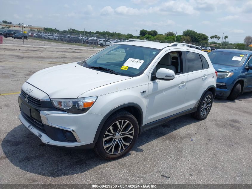 2017 Mitsubishi Outlander Sport 2.0 Es VIN: JA4AP3AU5HZ004842 Lot: 39429259