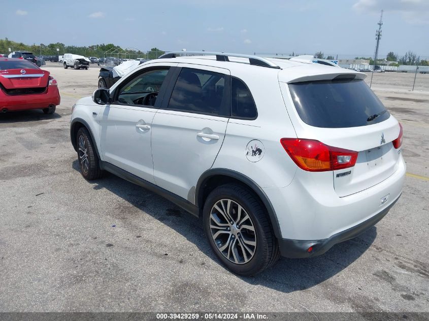 2017 Mitsubishi Outlander Sport 2.0 Es VIN: JA4AP3AU5HZ004842 Lot: 39429259