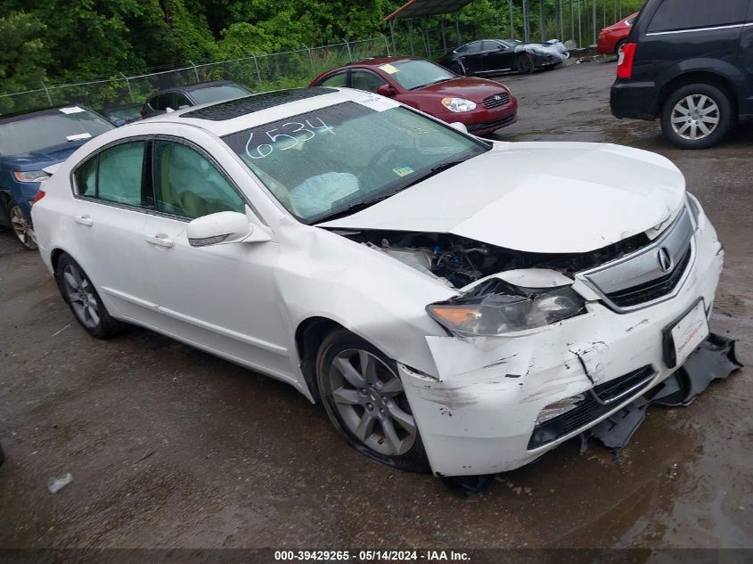 2012 Acura Tl 3.5 VIN: 19UUA8F23CA026534 Lot: 39429265