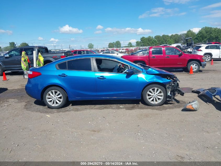 2014 Kia Forte Lx VIN: KNAFX4A64E5122089 Lot: 39429270