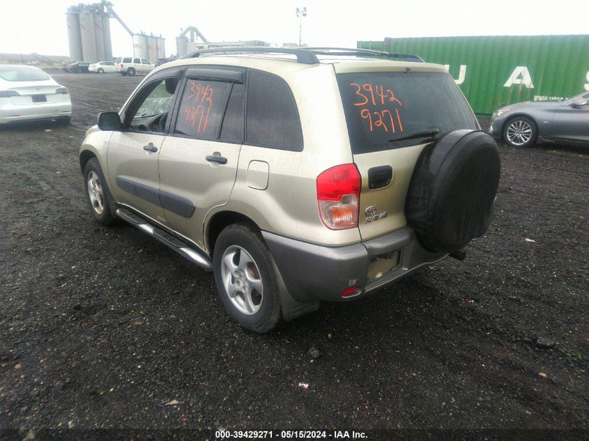 2003 Toyota Rav4 VIN: JTEHH20V336071144 Lot: 39429271