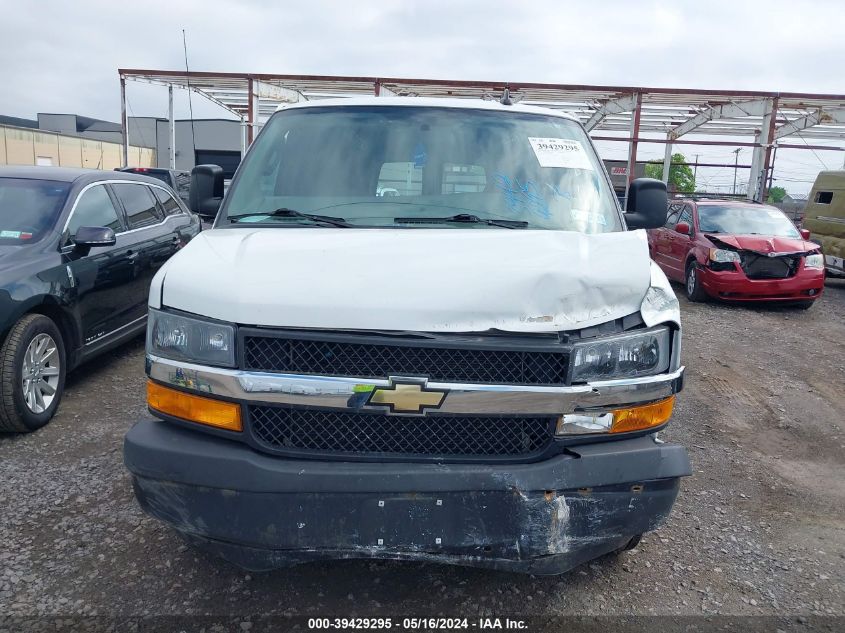 2018 Chevrolet Express 2500 Work Van VIN: 1GCWGBFPXJ1333064 Lot: 39429295