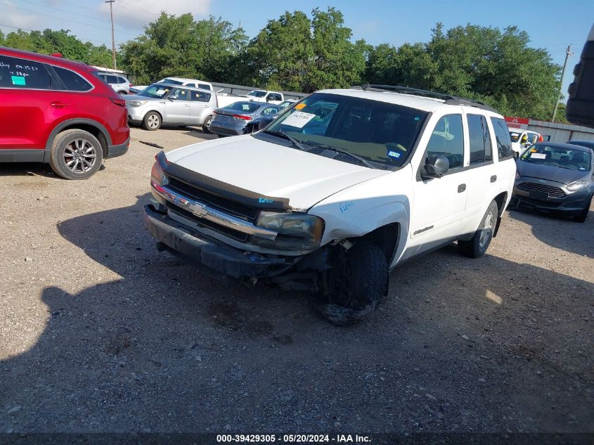 2002 Chevrolet Trailblazer Ls VIN: 1GNDS13S022425781 Lot: 39429305