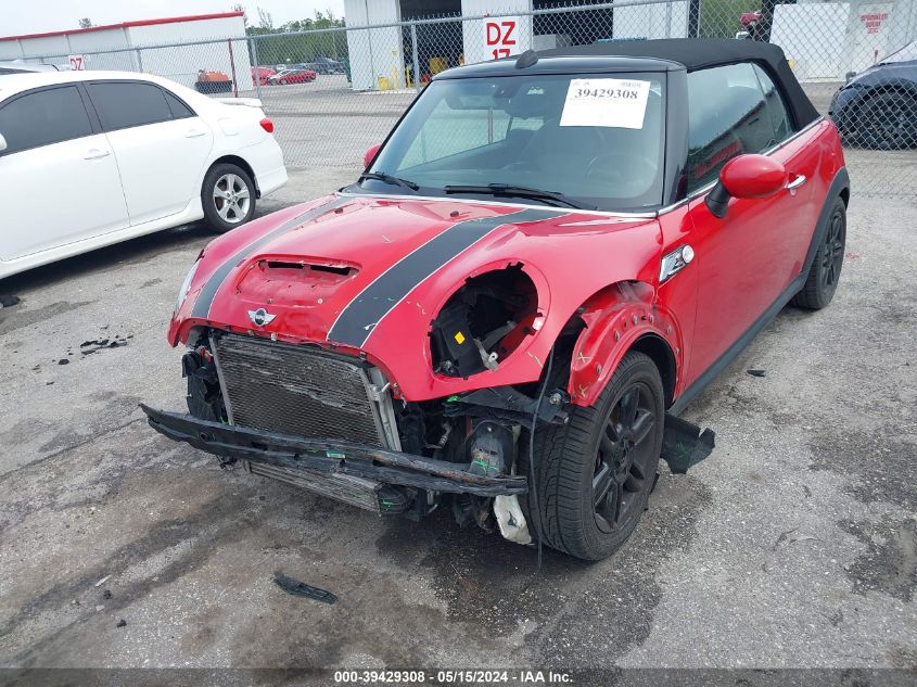 2015 Mini Convertible Cooper S VIN: WMWZP3C51FT708466 Lot: 39429308