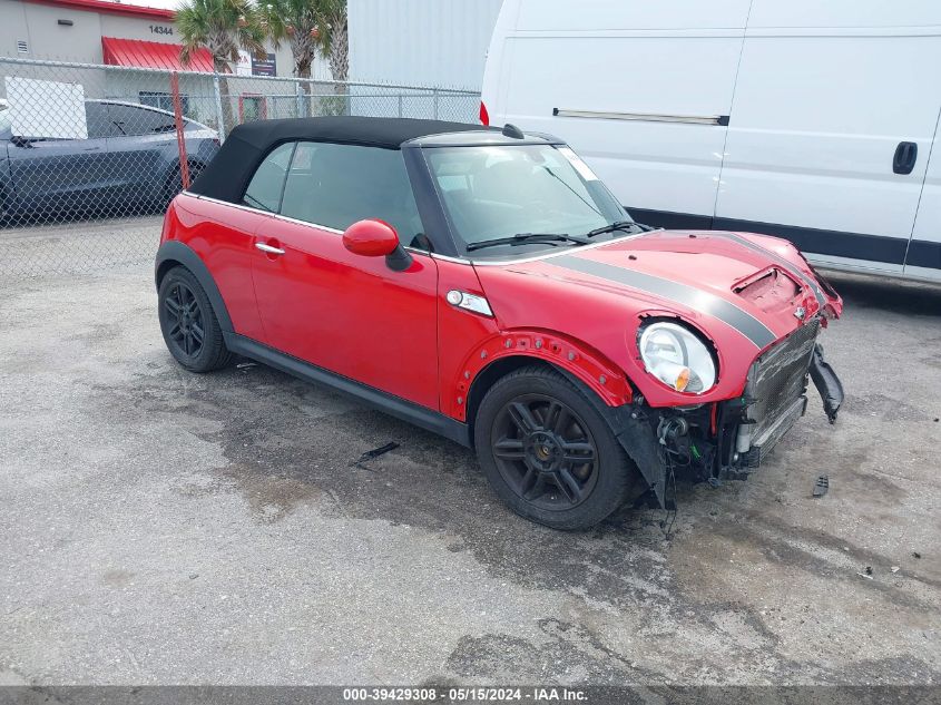 2015 Mini Convertible Cooper S VIN: WMWZP3C51FT708466 Lot: 39429308