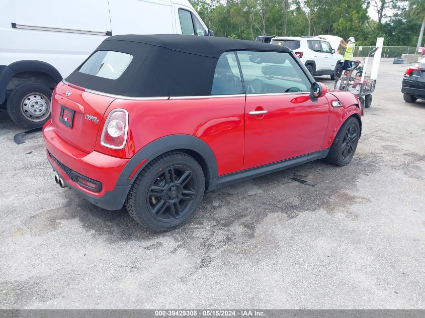 2015 Mini Convertible Cooper S VIN: WMWZP3C51FT708466 Lot: 39429308