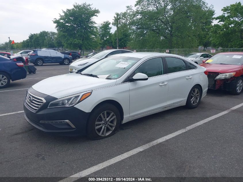 2015 HYUNDAI SONATA SE - 5NPE24AF7FH062419