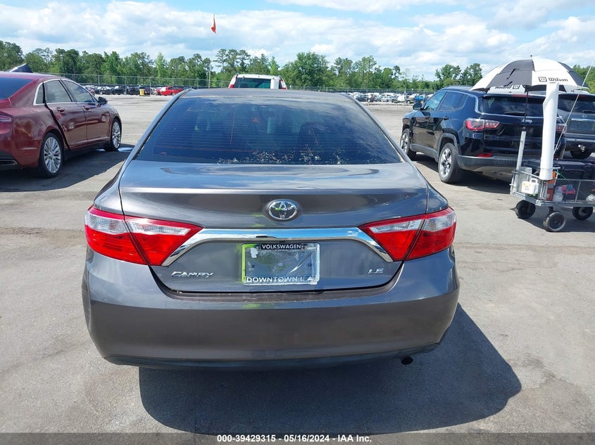2016 Toyota Camry Le VIN: 4T1BF1FK6GU212390 Lot: 39429315
