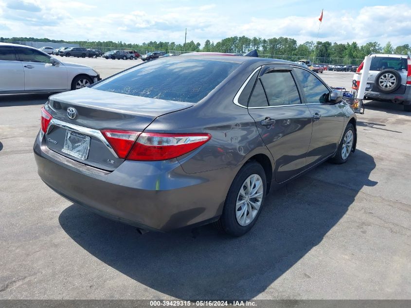2016 Toyota Camry Le VIN: 4T1BF1FK6GU212390 Lot: 39429315