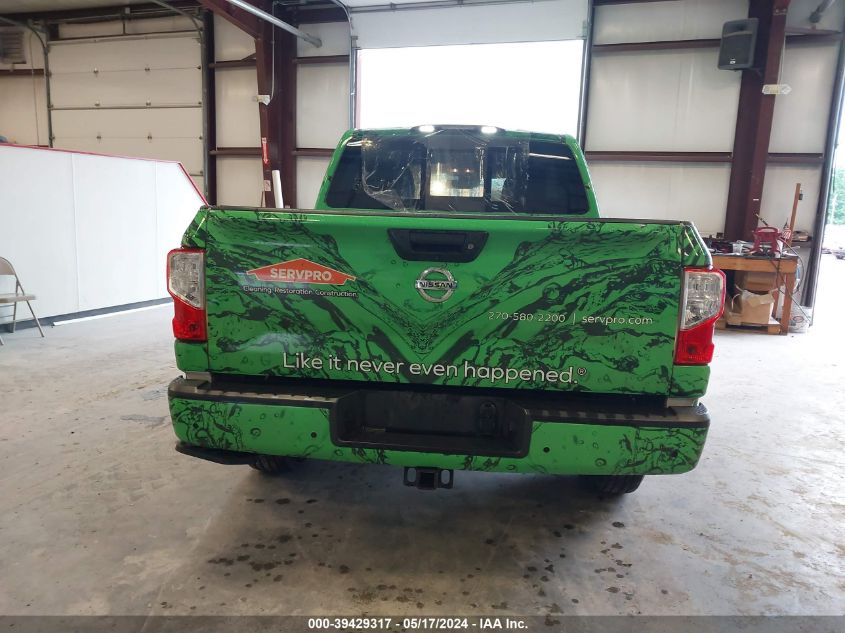 2021 Nissan Titan Sv 4X4 VIN: 1N6AA1ED6MN530725 Lot: 39429317