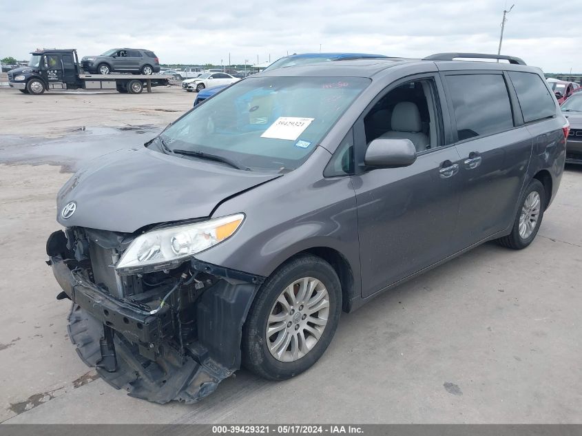 2017 Toyota Sienna Xle 8 Passenger VIN: 5TDYZ3DC9HS862253 Lot: 39429321