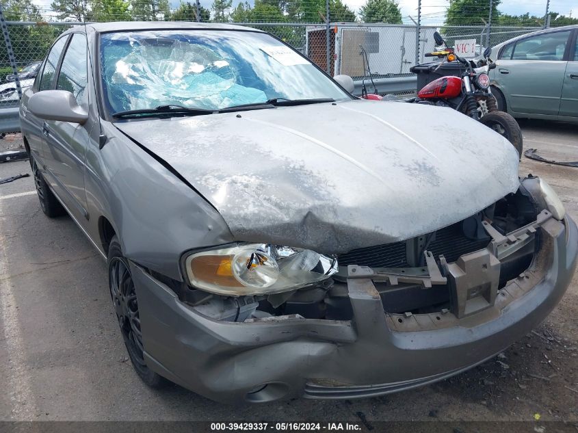 2004 Nissan Sentra 1.8S VIN: 3N1CB51D54L905867 Lot: 39429337