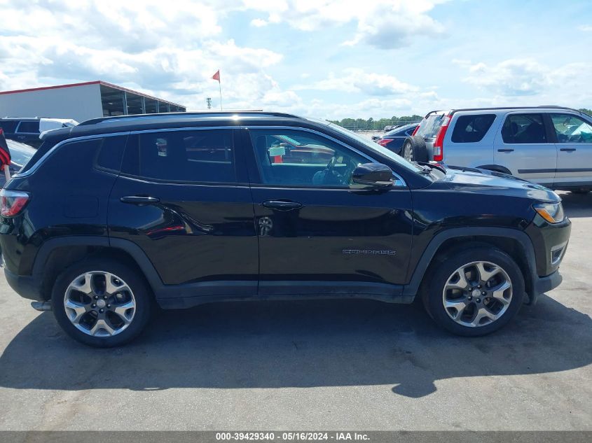 2018 Jeep Compass Limited Fwd VIN: 3C4NJCCBXJT140630 Lot: 39429340