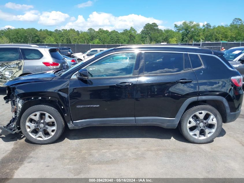 2018 Jeep Compass Limited Fwd VIN: 3C4NJCCBXJT140630 Lot: 39429340