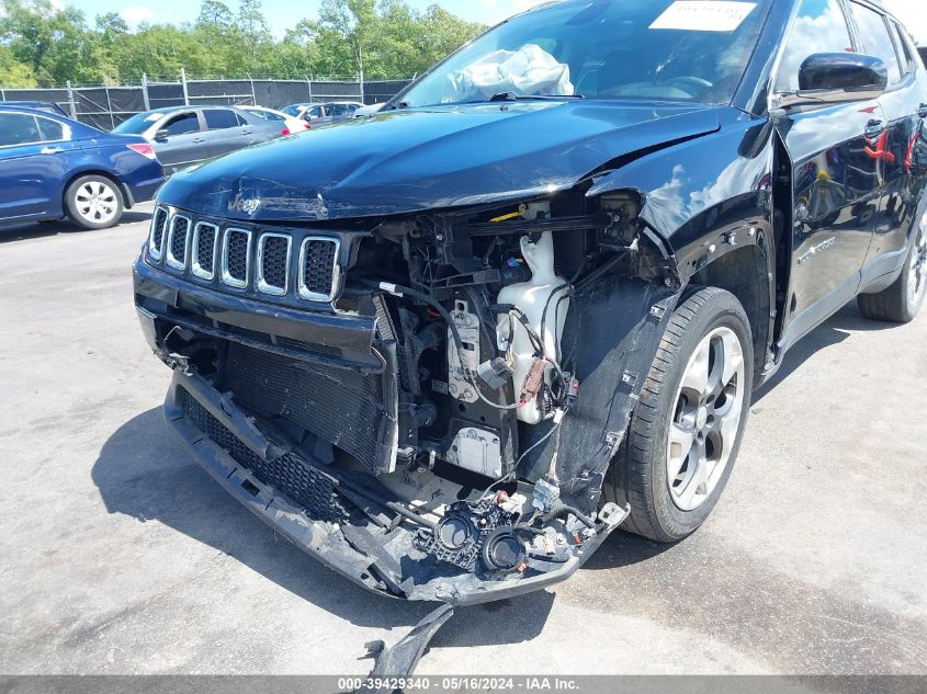 2018 Jeep Compass Limited Fwd VIN: 3C4NJCCBXJT140630 Lot: 39429340