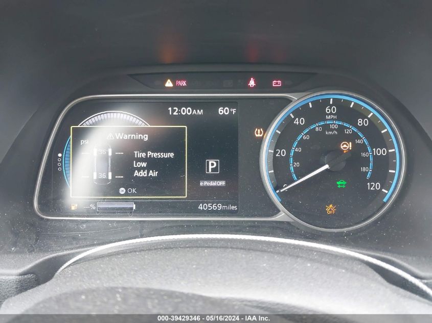 2018 NISSAN LEAF SV - 1N4AZ1CP9JC311635