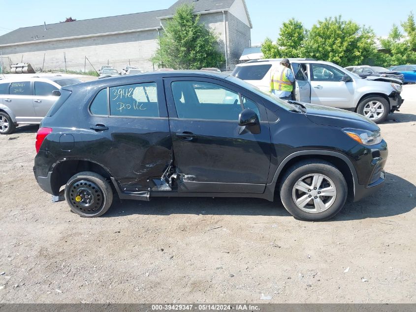 2017 Chevrolet Trax Ls VIN: 3GNCJNSB4HL283076 Lot: 39429347