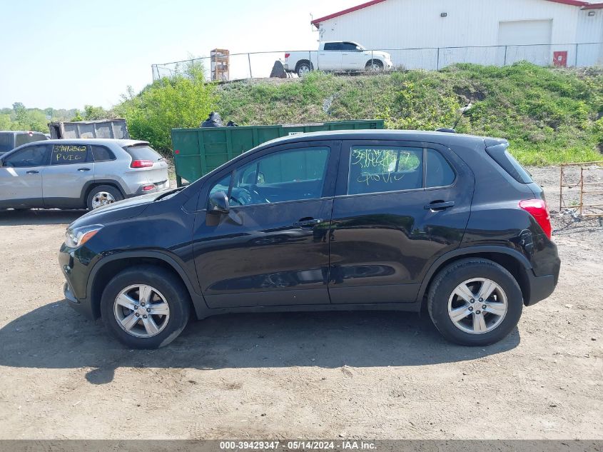 2017 Chevrolet Trax Ls VIN: 3GNCJNSB4HL283076 Lot: 39429347